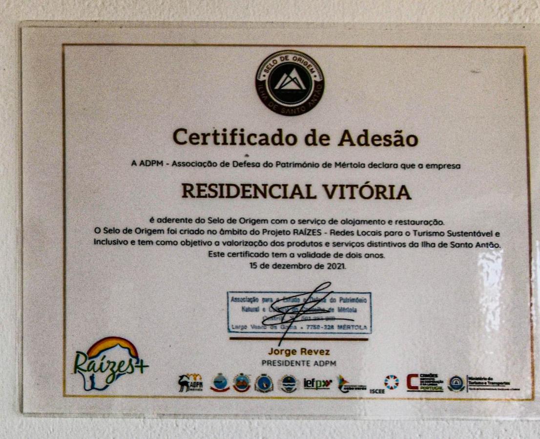 Residencial Vitoria Otel Ponta Do Sol Dış mekan fotoğraf